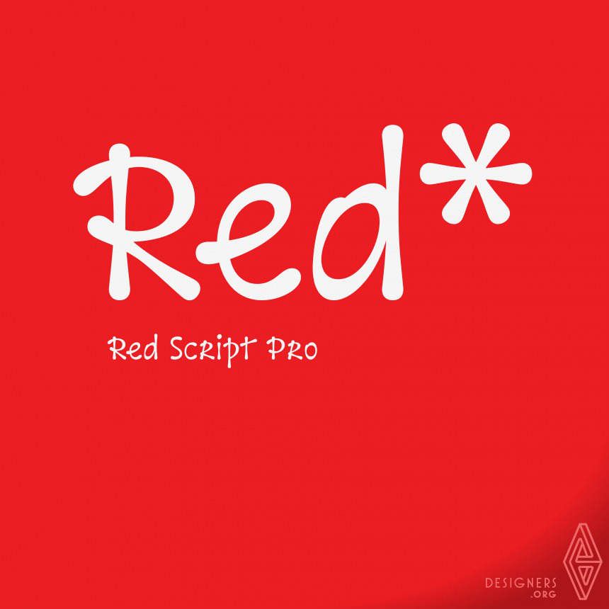 Red script