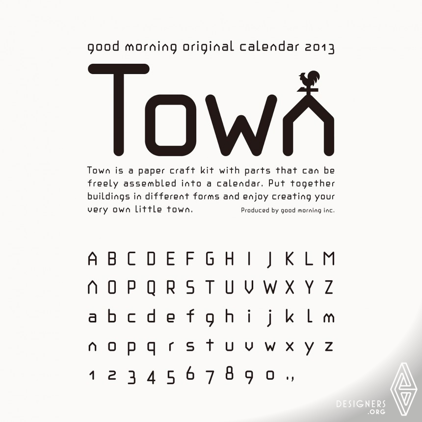 calendar 2013 “Town” Calendar