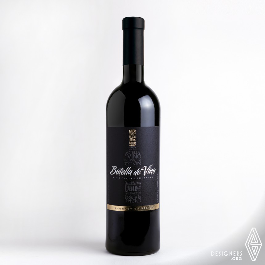 Botella de Vino Series of Spanish wines