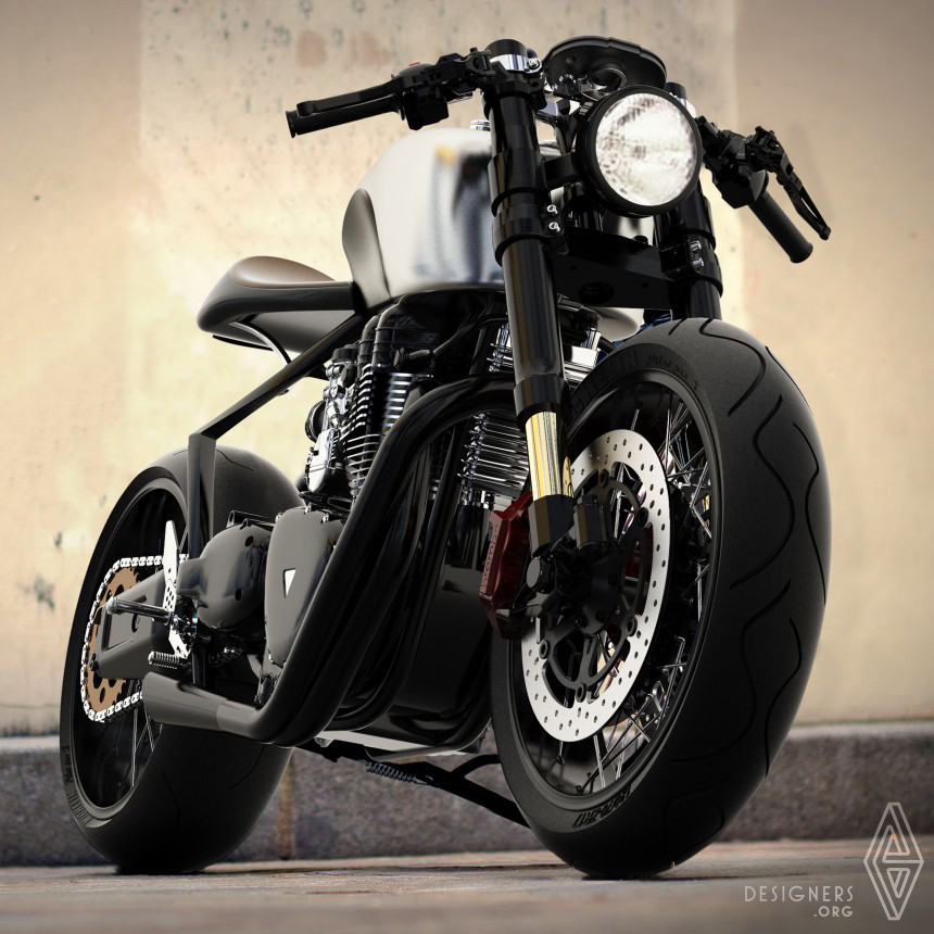 Black Shadow H-E Hydrogen-Electric Hybrid Motorcycle