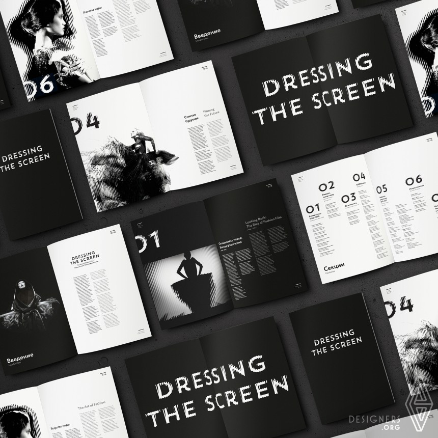 Dressing The Screen  Exhibition Identity