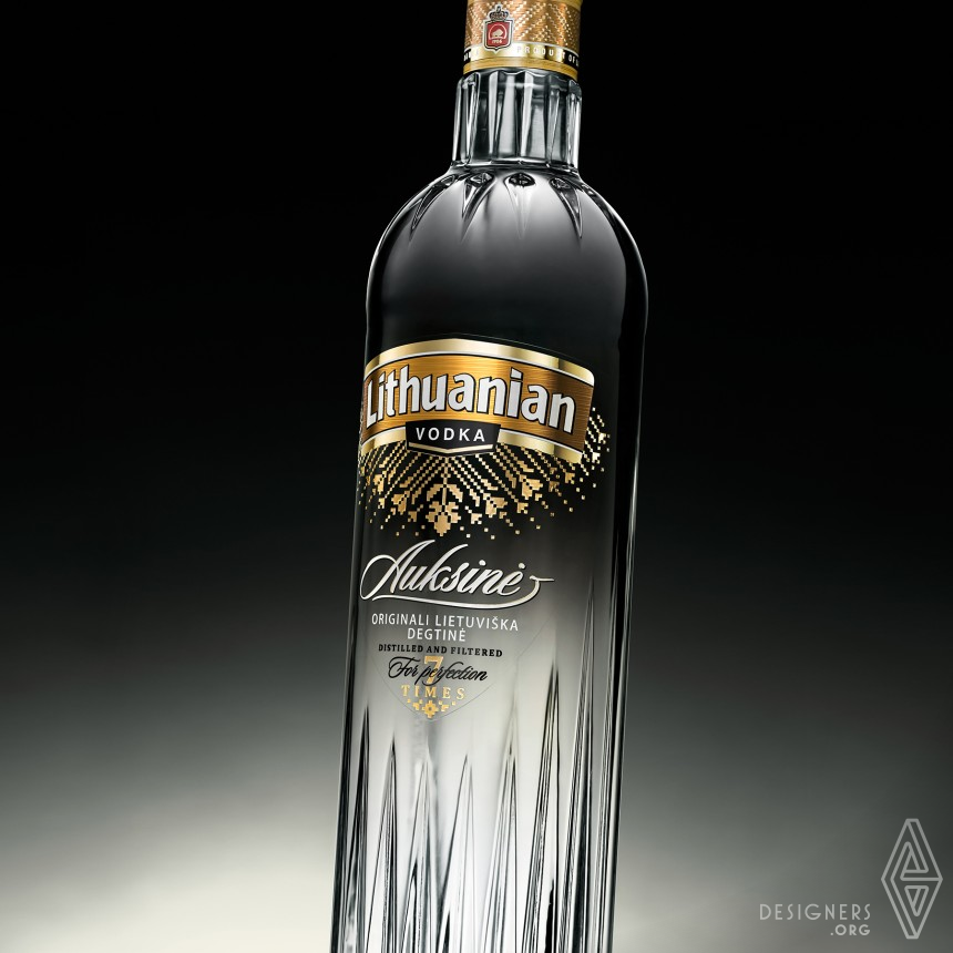 Asta Kauspedaite Vodka Packaging Design