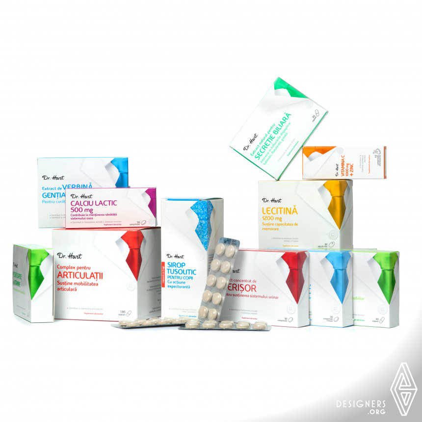 Dr. Hart Medicine packaging