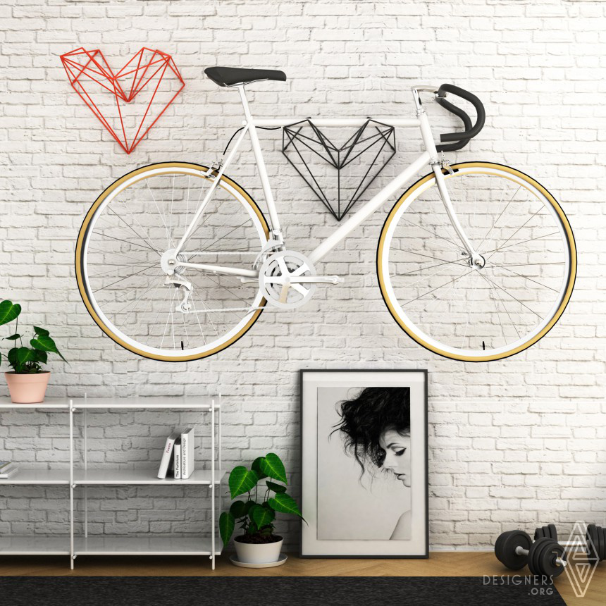 Heart Bike hanger