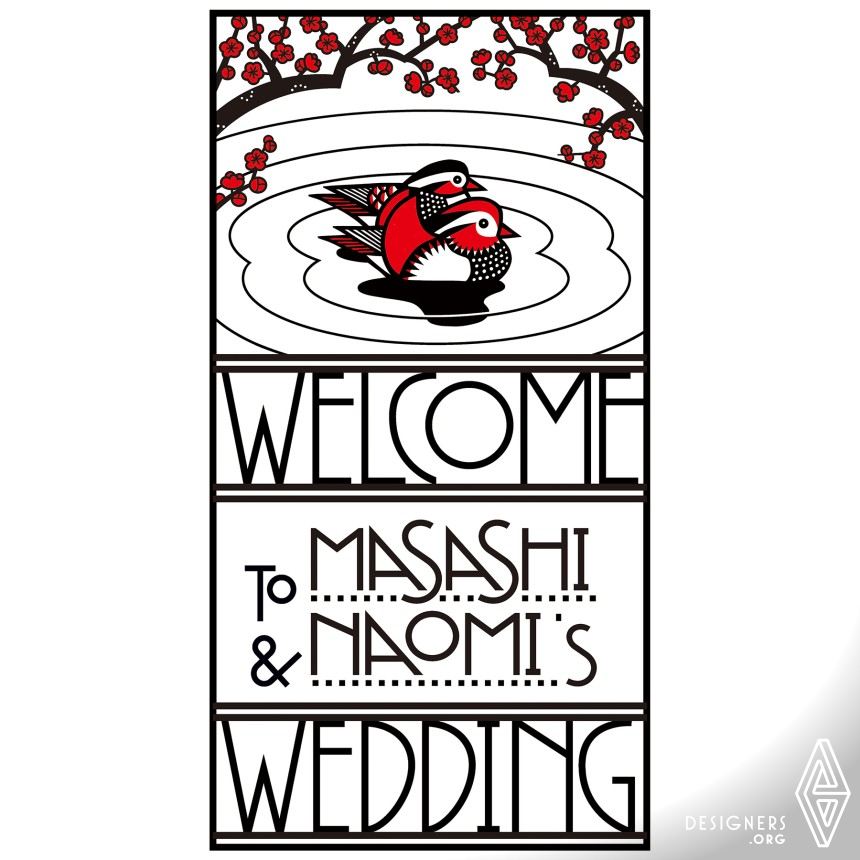 Welcome board for Wedding IMG #3