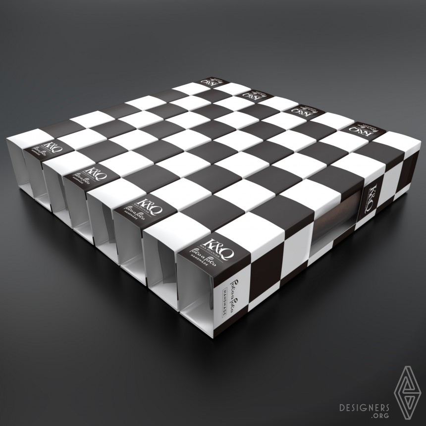 Inspirational Chess stick cake packaging Design