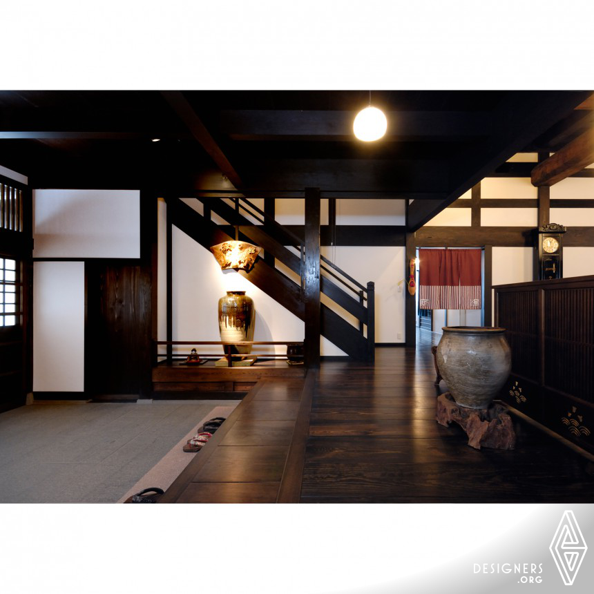 Japanese inn by Makoto Furihata