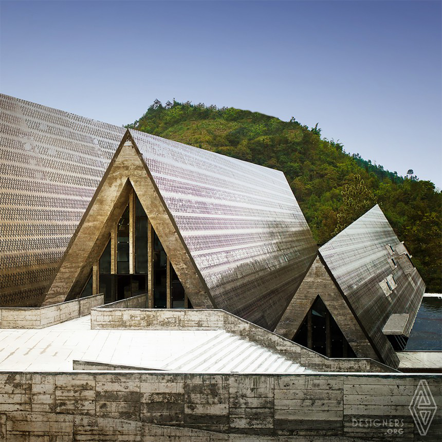 Cultural Center by Haobo Wei  amp  Jingsong Xie