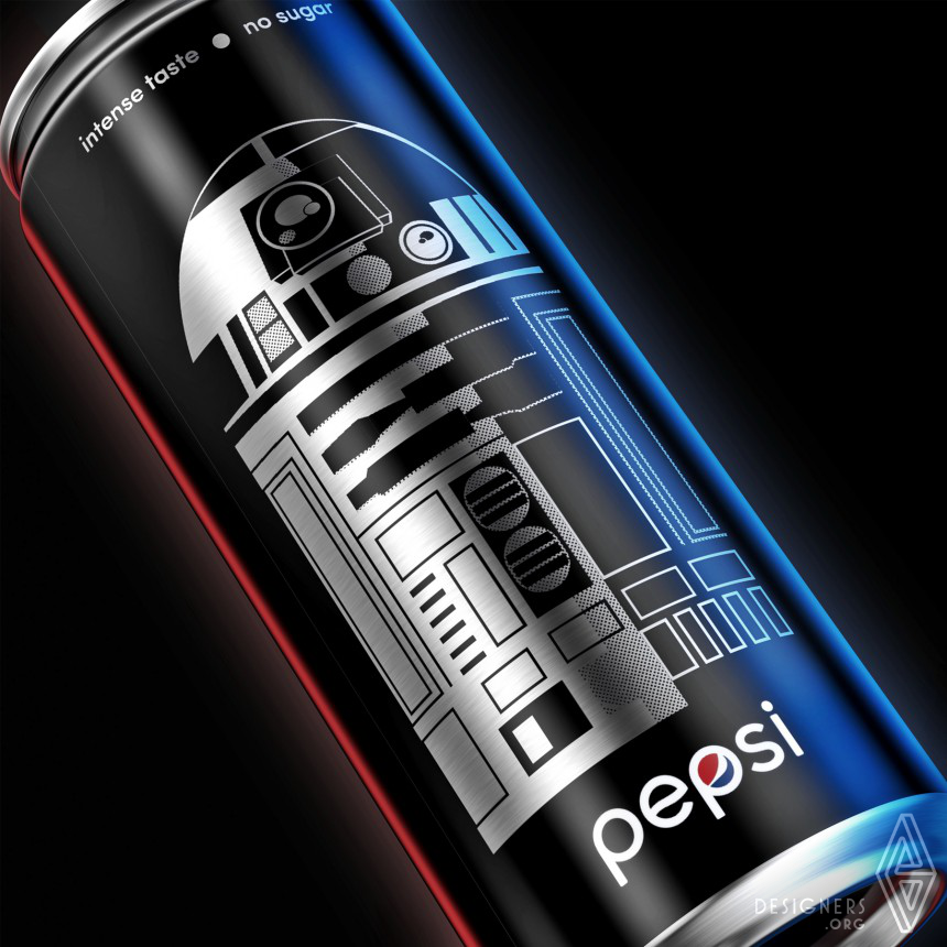 Pepsi Black x Star Wars LTO China Brand Packaging