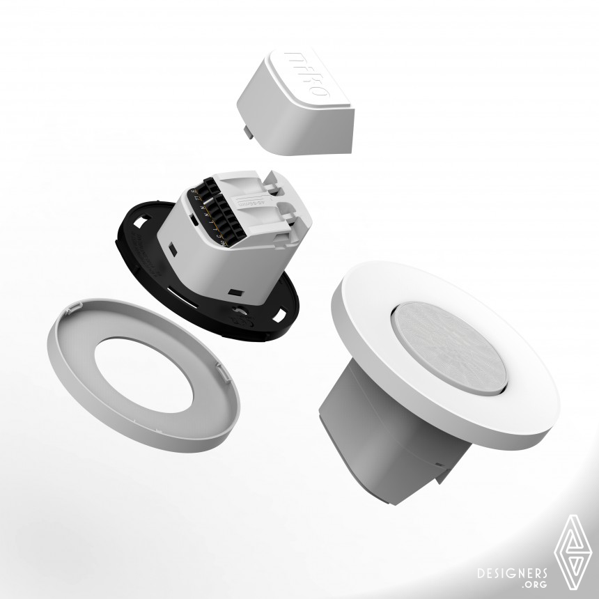 Flush on-off sensor Ceiling mount motion & presence detector