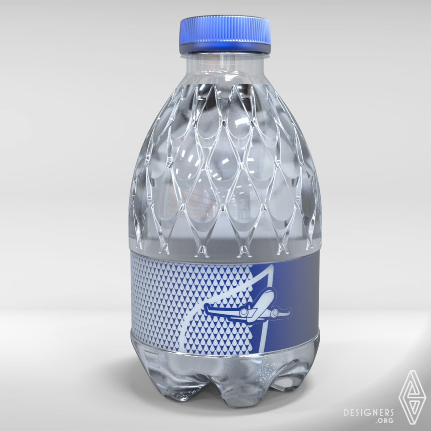 Droplet-shaped lightweight bottle IMG #2