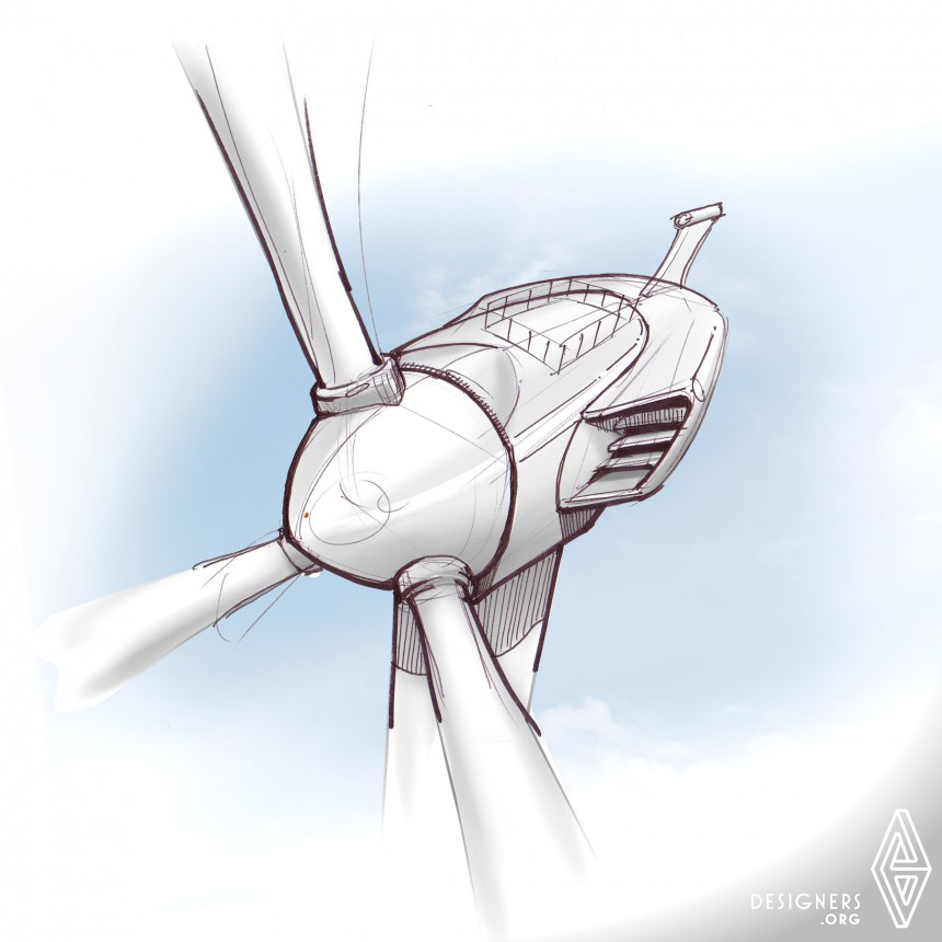 10MW Offshore Wind Turbine by Travis Baldwin