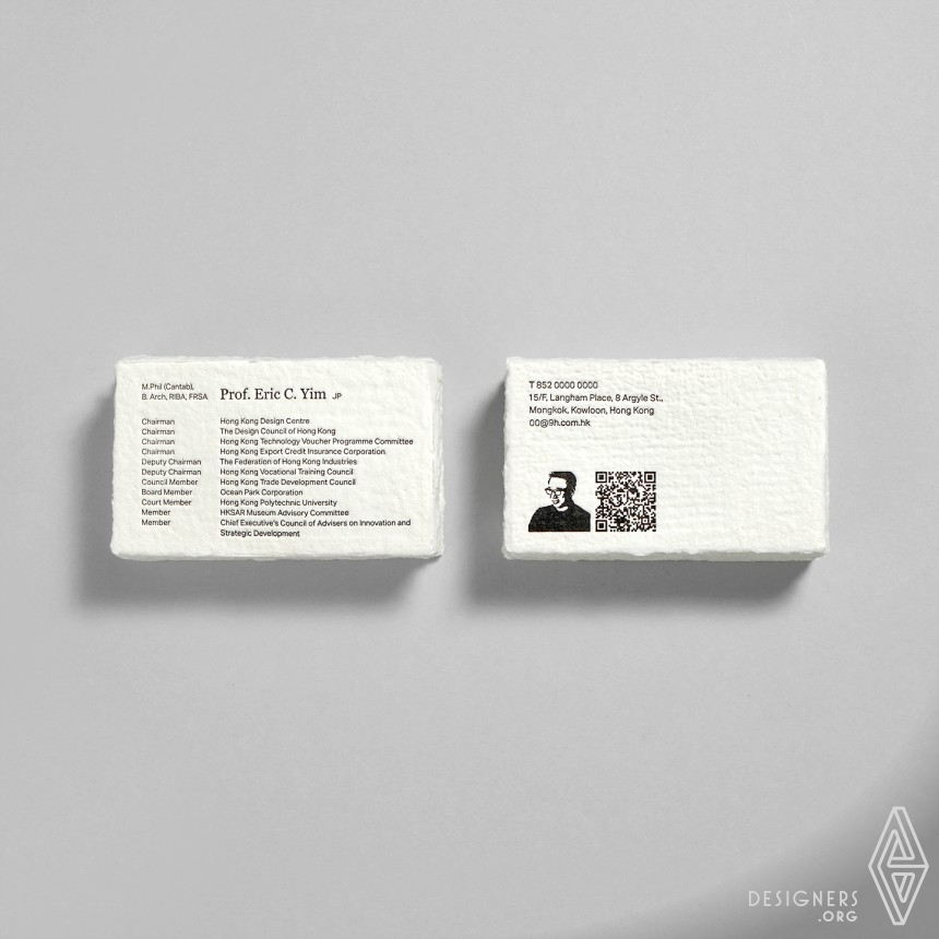 Prof. Eric Yim Personal Business Card IMG #2