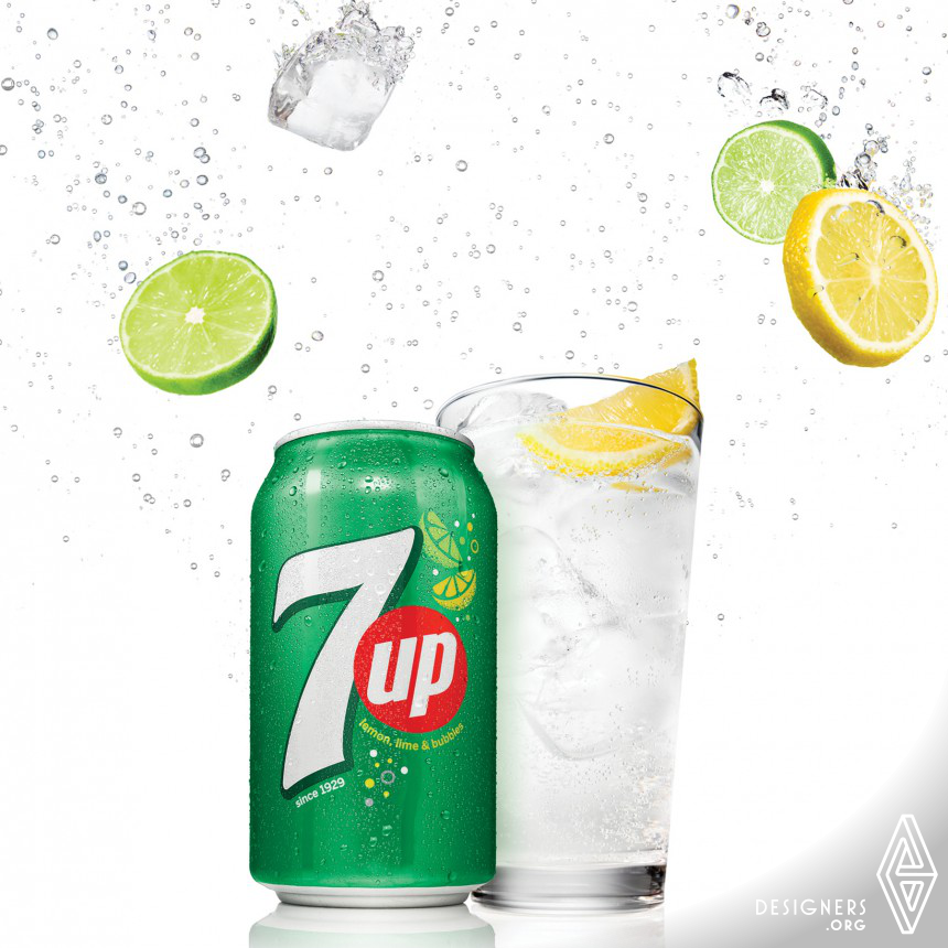 7UP Global Brand Refresh Drink Packaging