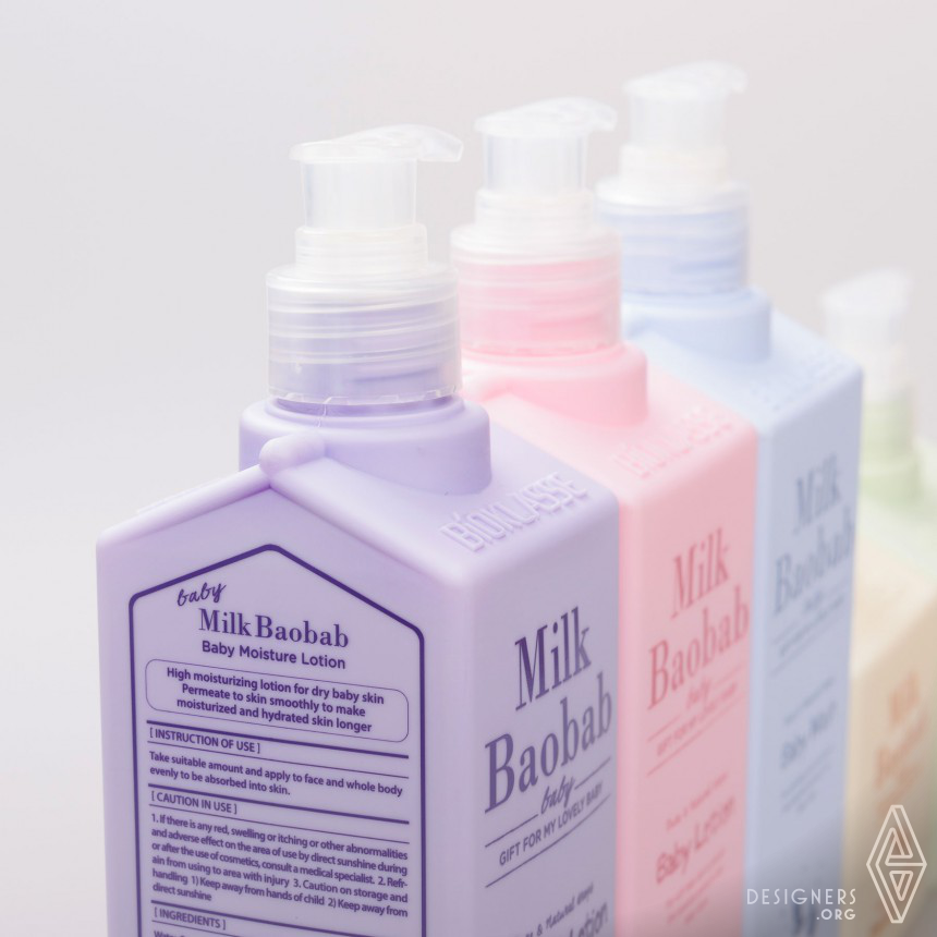 Milk Baobab Baby Skin Care Packaging