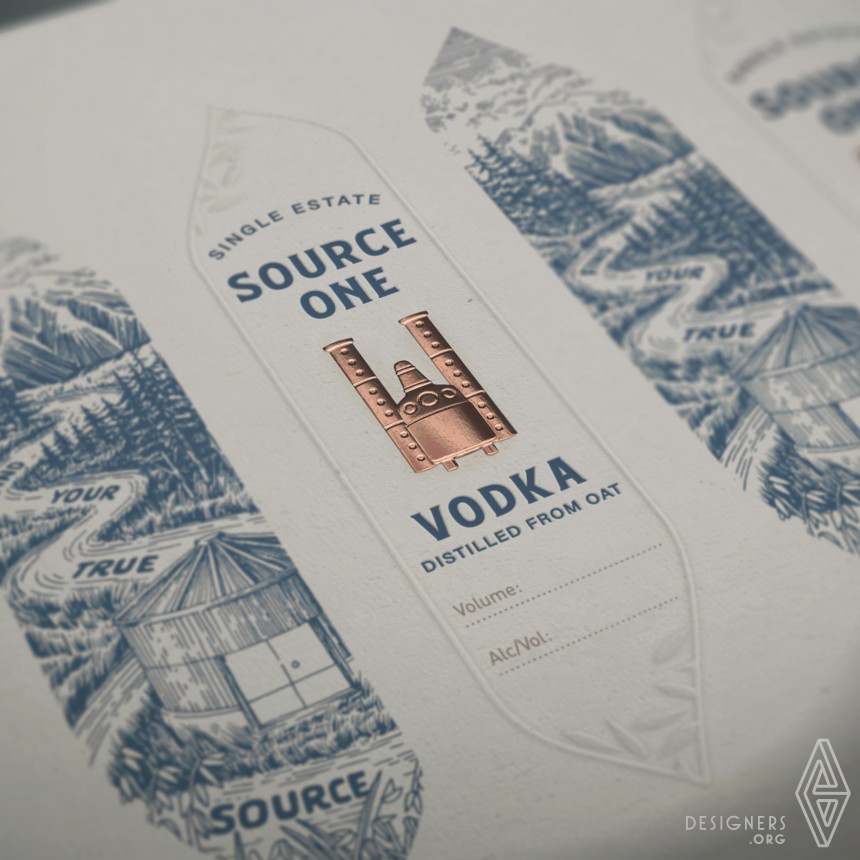 Source One Vodka Spirits and Alcohol