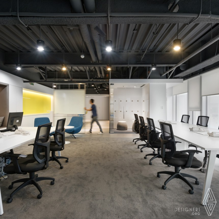 Neihu Taipei Office by Ruentex Interior Design INC 