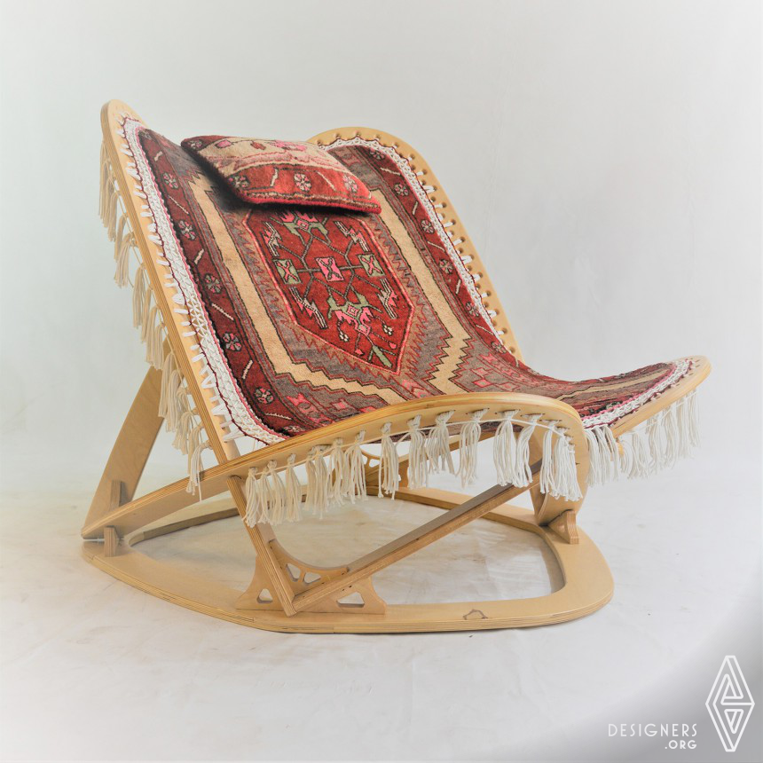 Lounge Chair by Fater Saadat Niaki