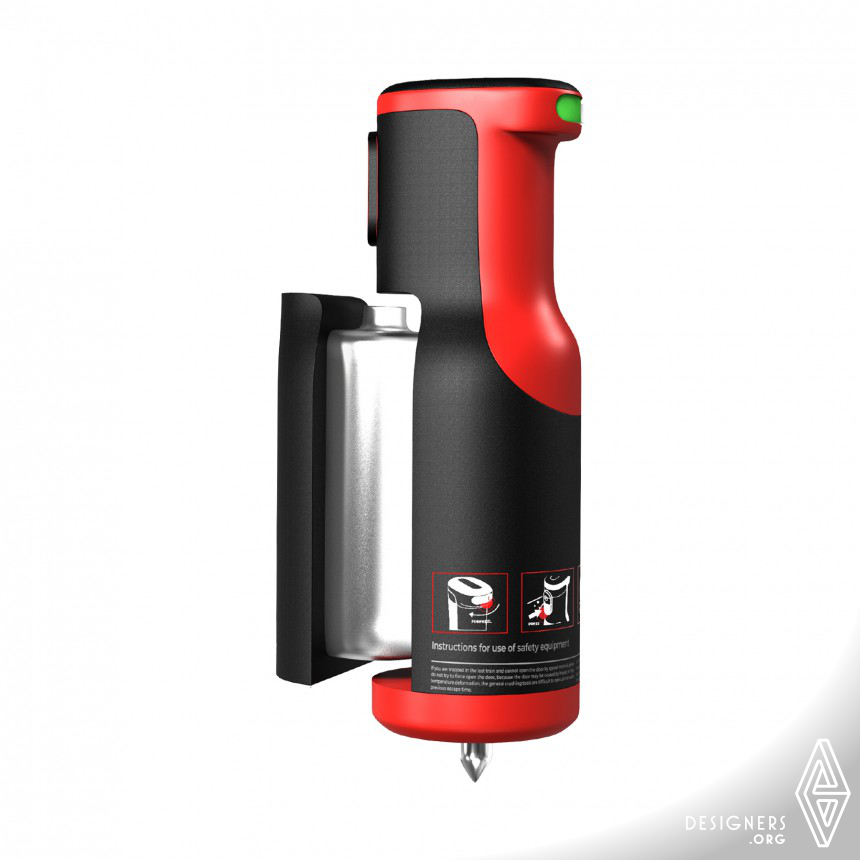 Fire Extinguisher and Escape Hammer by Tongxin Zhang