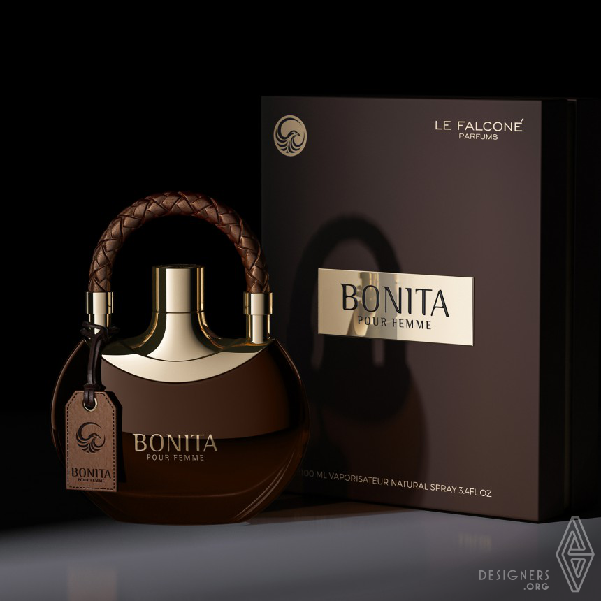 Bonita Pour Femme Perfume Packaging and Structure Design