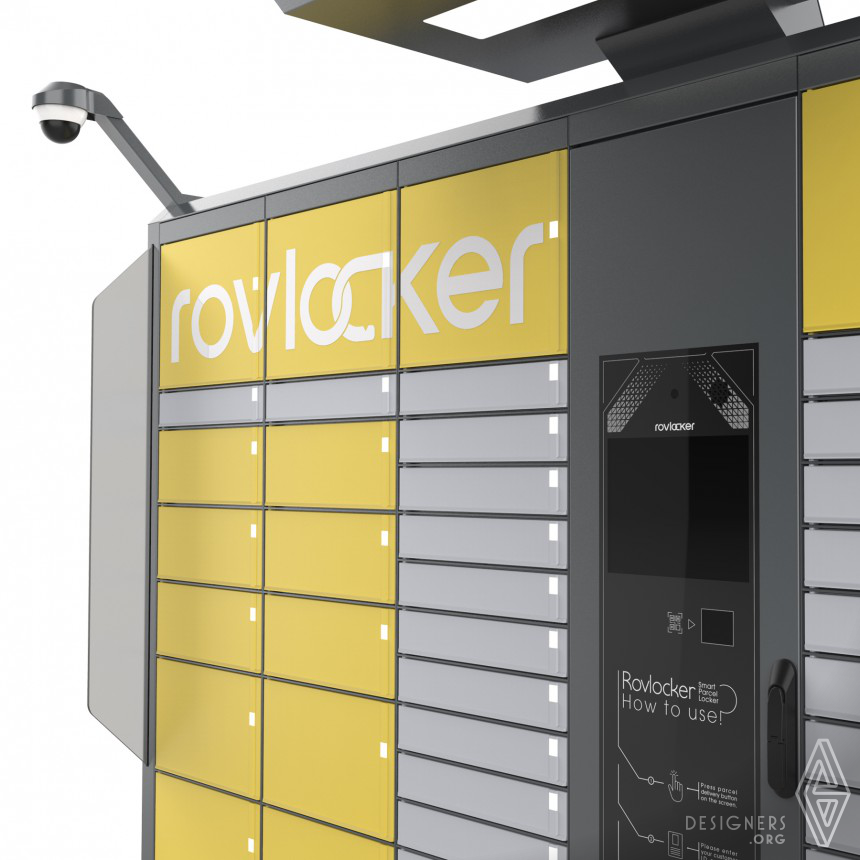 Smart Parcel Locker  by Togrul Tagızade