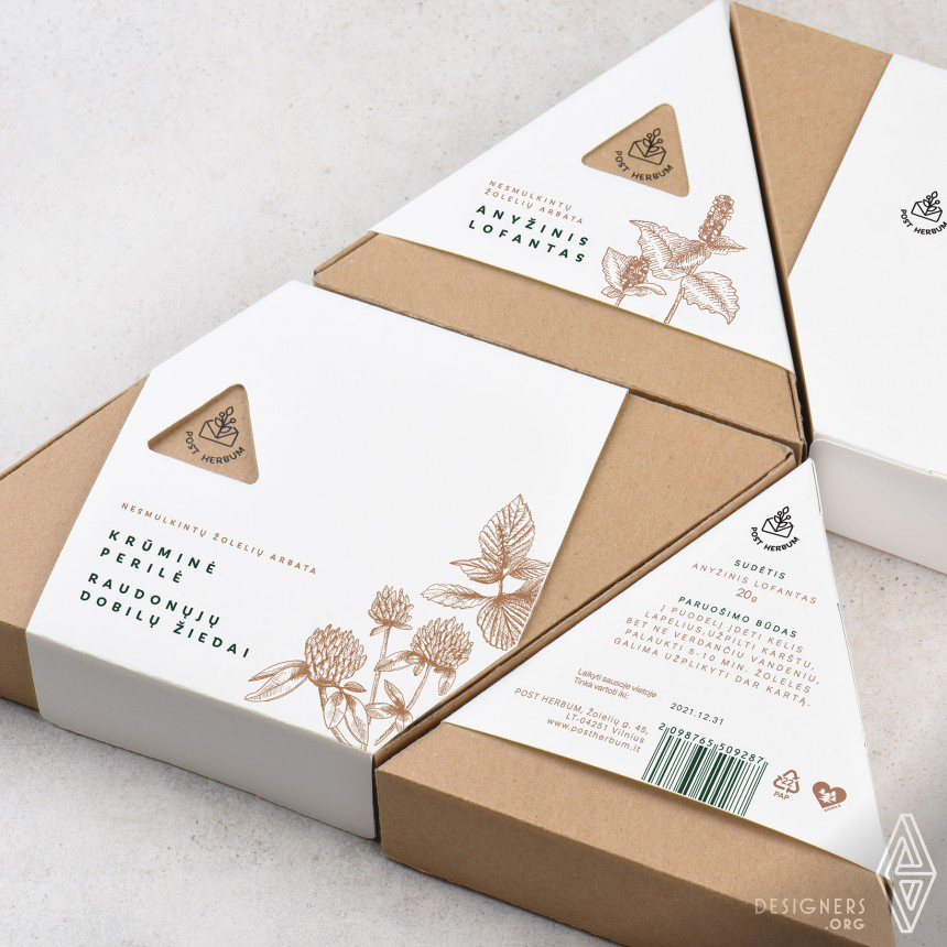 Packaging by Kristina Asvice