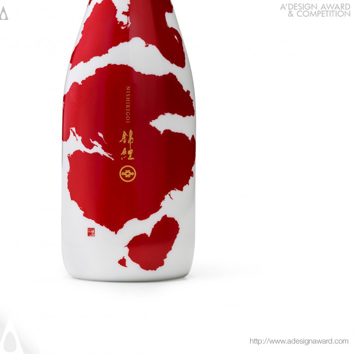 Aya Codama - Japanese Sake “koi” Bottle and Box