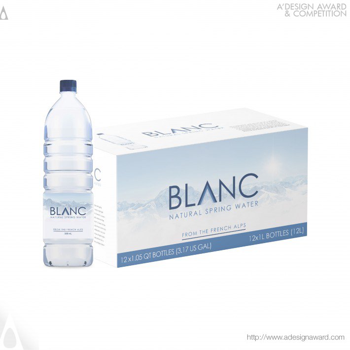 Blanc Water Branding by Harel Koka