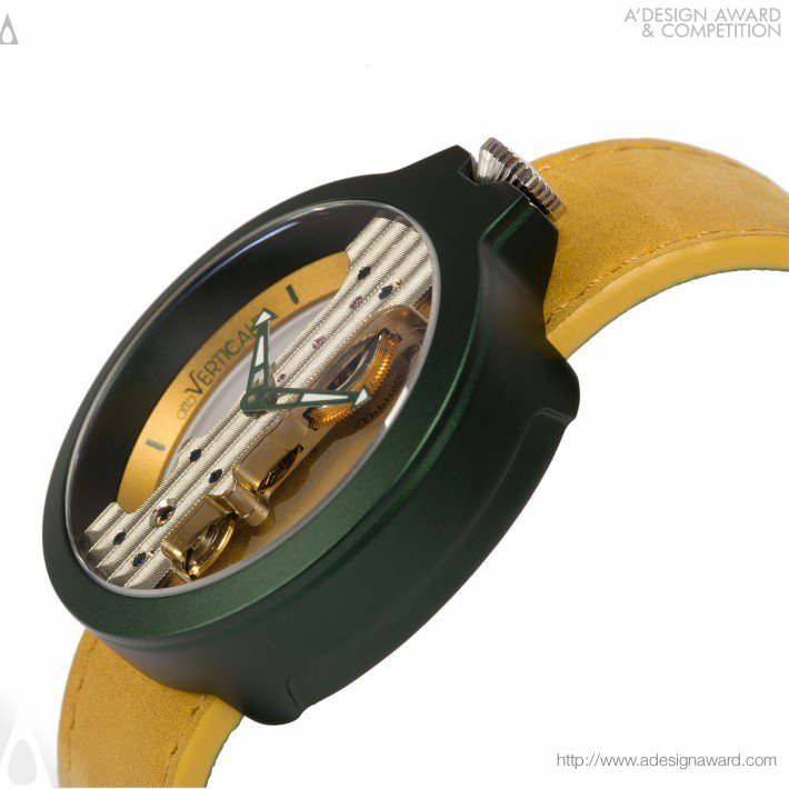 Atto Verticale Mechanical Watch by Tommaso Masera