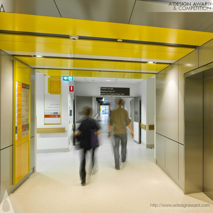 Anne Gordon - Royal North Shore Hospital Sydney Wayfinding Environmental Graphics