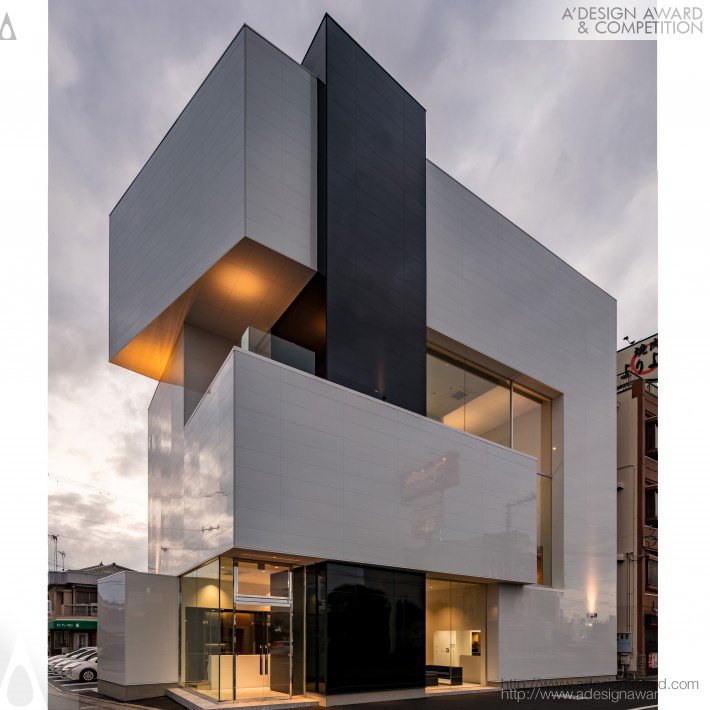 The Polycuboid Office Building by Tetsuya Matsumoto