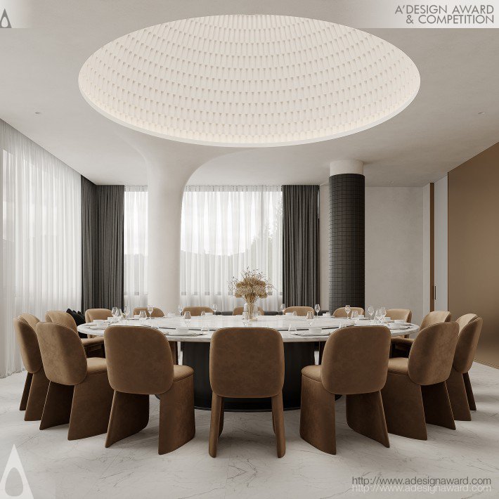 Yibai Restaurant Interior Design by Axin Chen