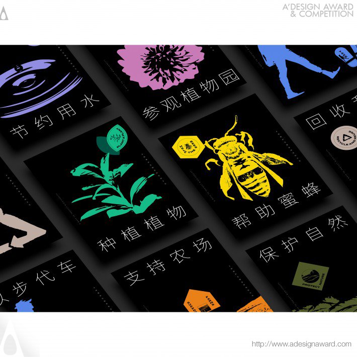 Protect Biodiversity Posters by Rui Ma