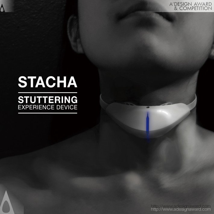 Stacha Stuttering Experience Device by Yuka Fukuoka