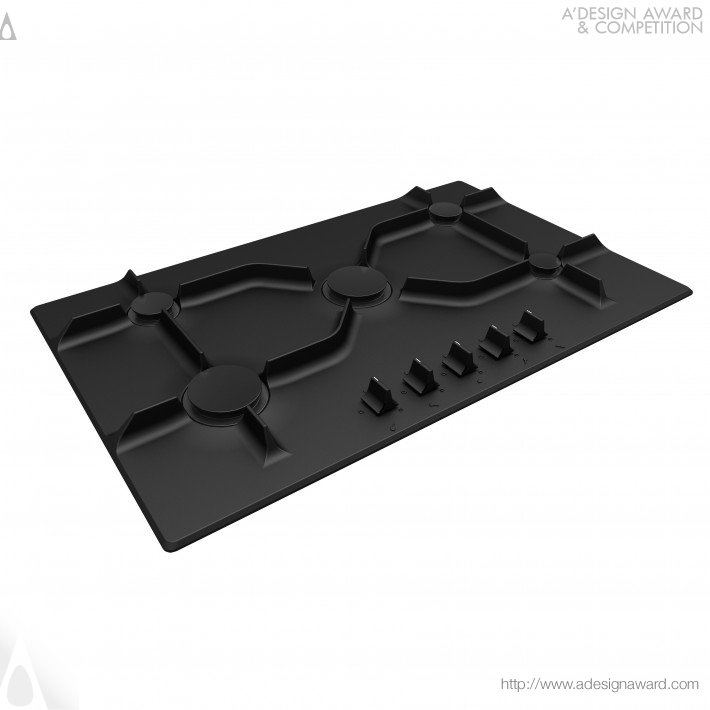 Volcano Cast Iron Hob by Ahmet Yalçınkaya