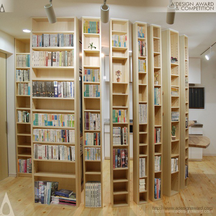 columns-of-books-residence-by-yoshitaka-uchino