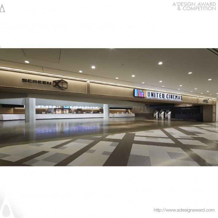 A Design Award And Competition United Cinemas Fukuoka Momochi Cinema Complex Press Kit