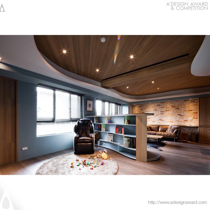 Apartment Interior Design by PEI CHIEH LU