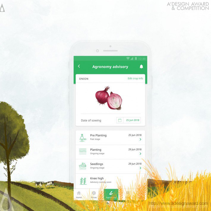 Lollypop Design Studio - Farmrise Mobile Application