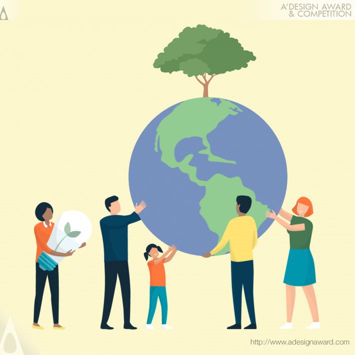 Sustainability Animated Infographic by Tom Yamashita