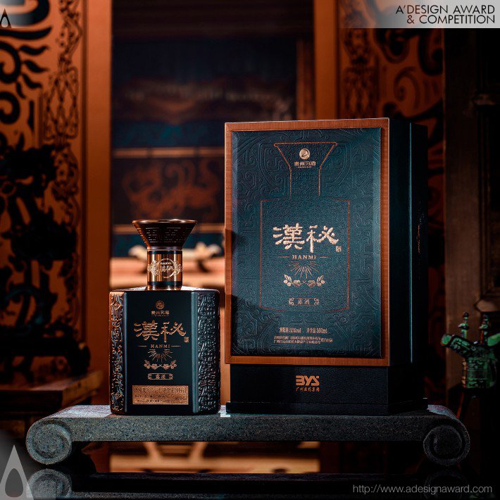 Xi Jiu Hanmi Liquor Packaging by Luo Heng