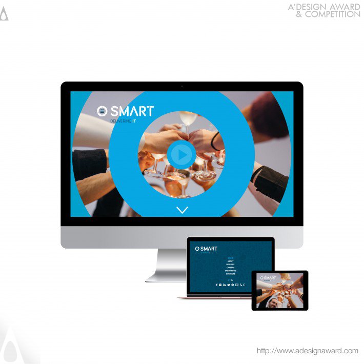 Smart Consulting Fully Responsive Webdesign by Joana Júdice