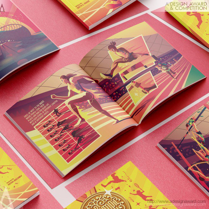 Olympic Sun Illustrated Book by Mostafa Abdelmawla