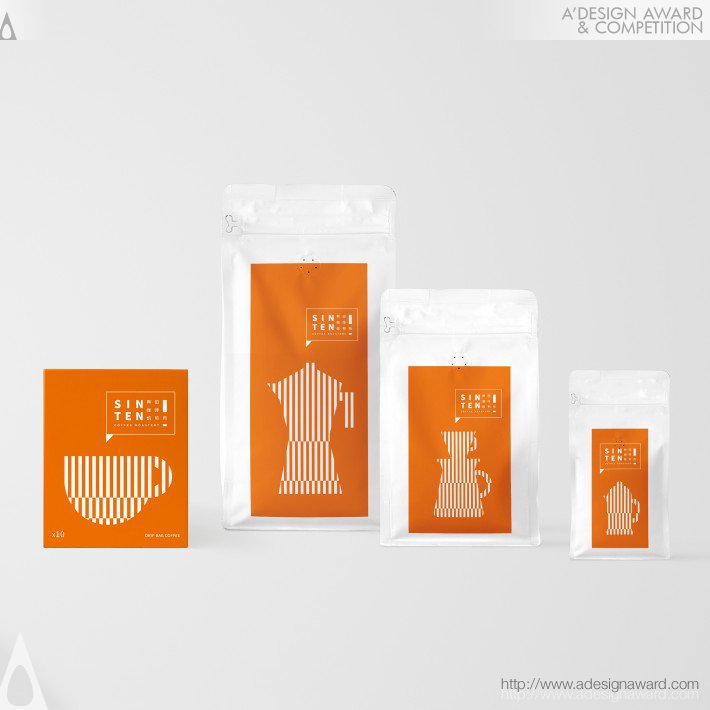 Sinten Coffee Packaging by Louis Yiu
