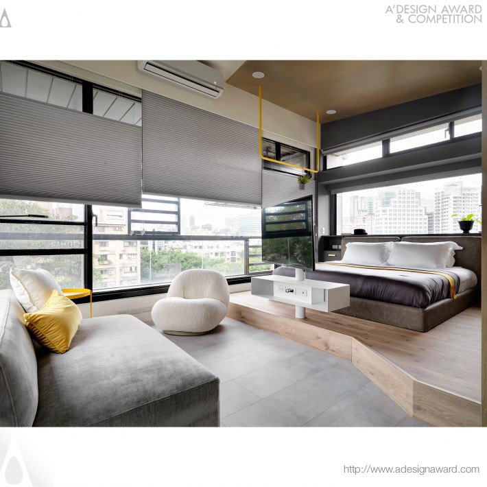 Graceful Home Residential Apartment by Chia-I Tsai