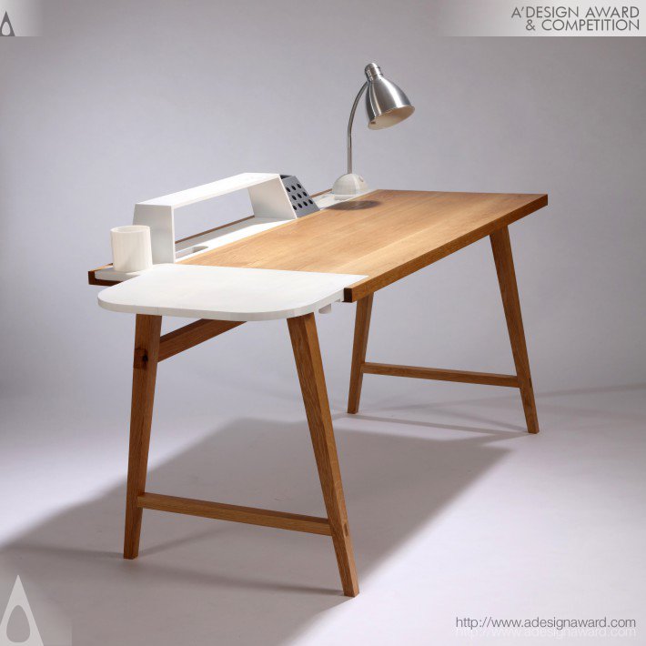 Deskware Item-Integrated Desk by Bonghyun Lee