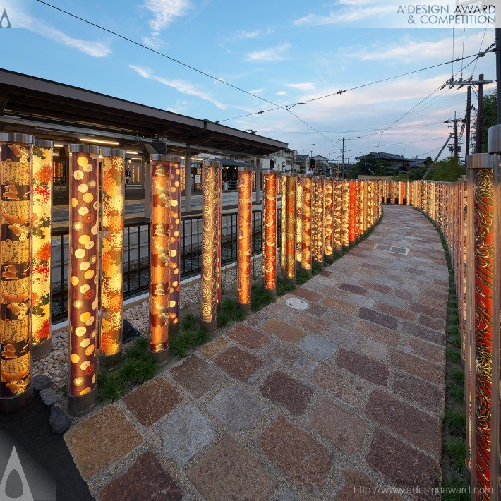 Randen Arashiyama Station by Yasumichi Morita