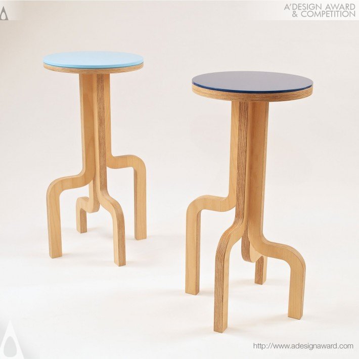 Stool, Bar Stool, Table by 201 Design Studio