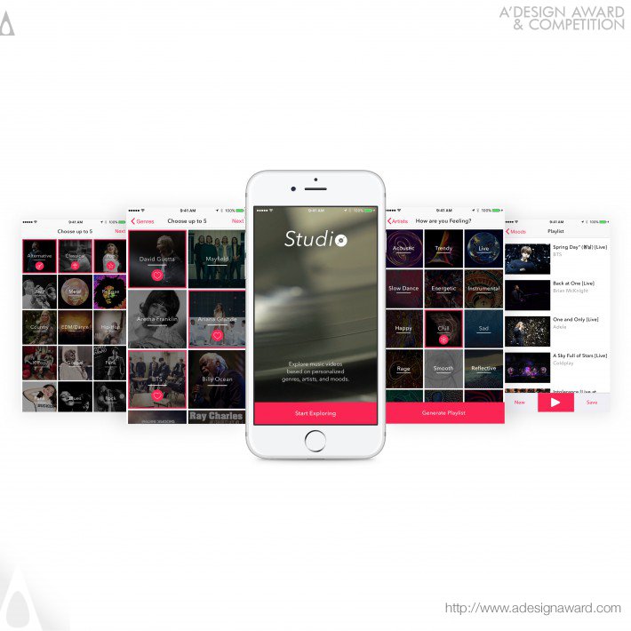 Studio Music Video Ios App by Ismael Barry