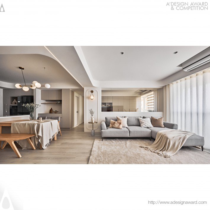 Wabi Sabi Elegance Residence by CHAOYI Interior Design